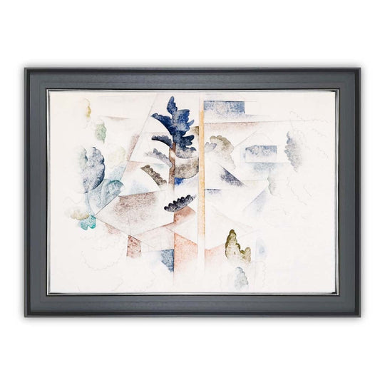 Kunstdrucke Charles Demuth Bermuda Bäume Architektur auf Leinwand kaufen 5