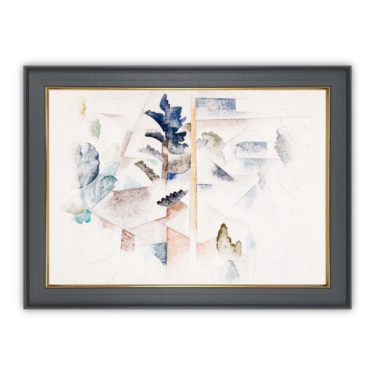 Kunstdrucke Charles Demuth Bermuda Bäume Architektur auf Leinwand kaufen 6
