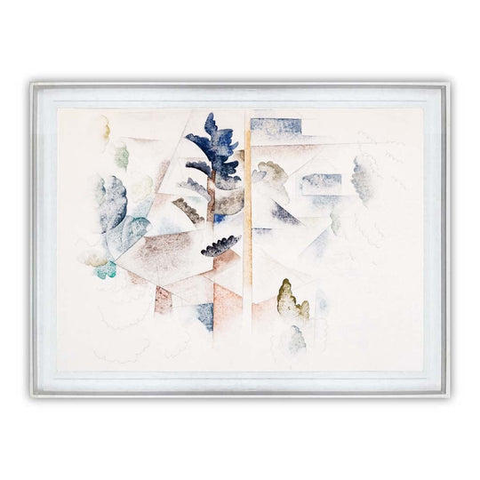 Kunstdrucke Charles Demuth Bermuda Bäume Architektur auf Leinwand kaufen 7