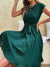 Kurzärmeliges Plissee-Minikleid für Damen 1