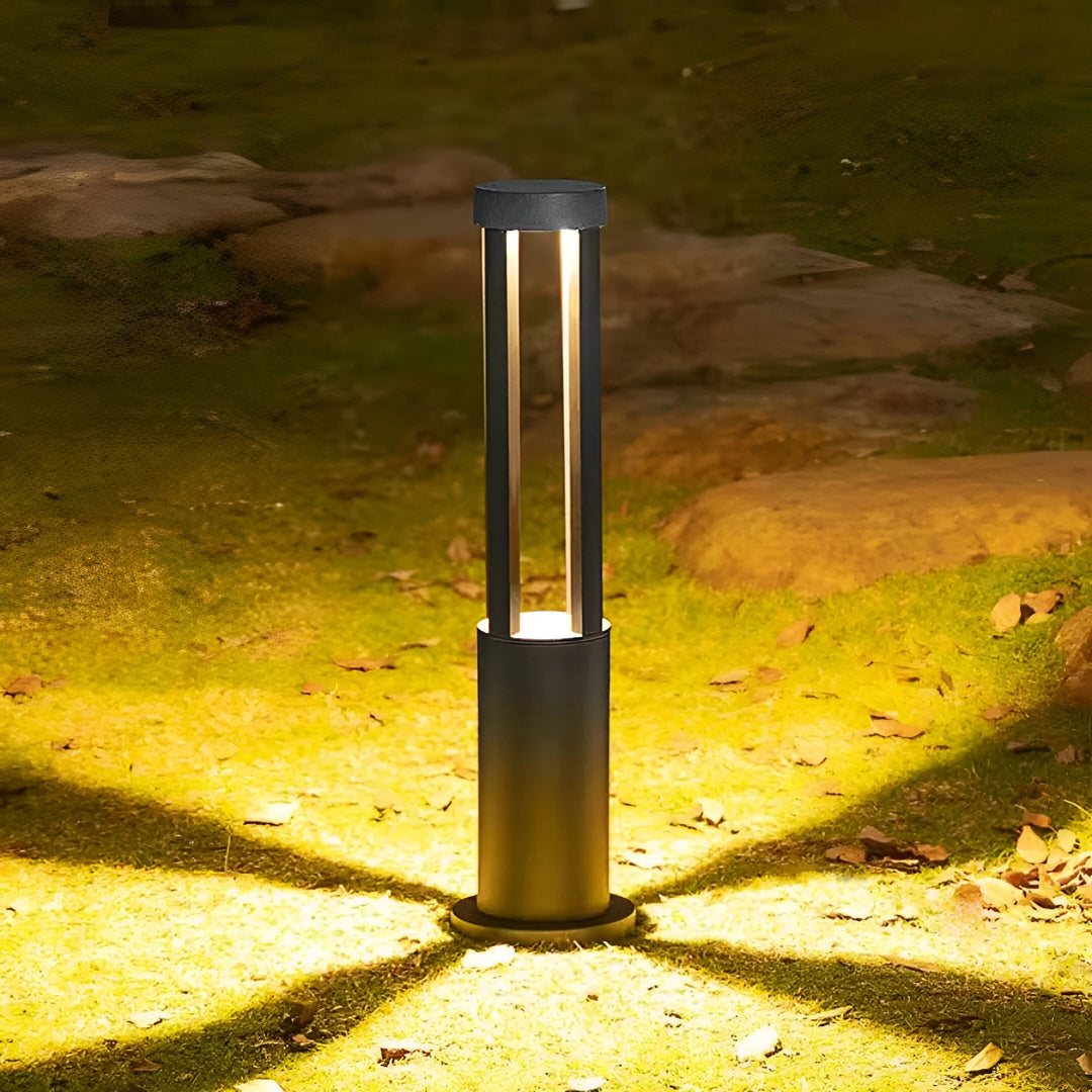 LED-Außenleuchte im Stein-Design für Garten und Landschaft 0
