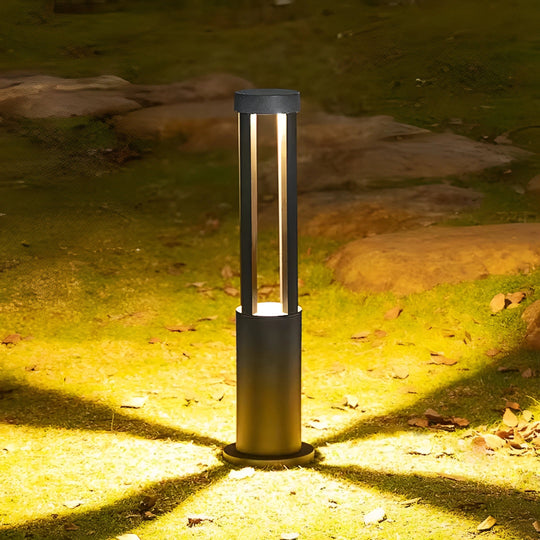 LED-Außenleuchte im Stein-Design für Garten und Landschaft 0