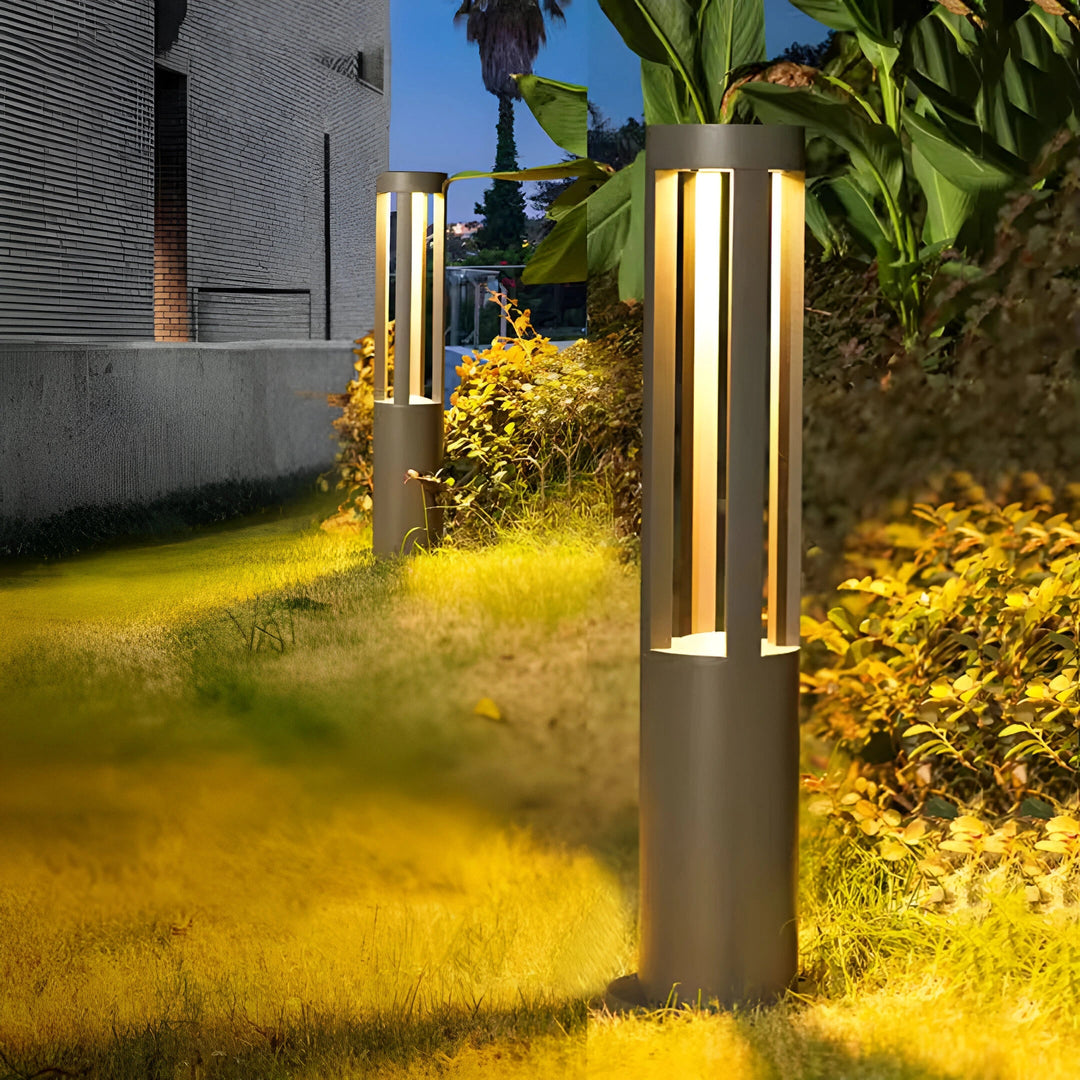 LED-Außenleuchte im Stein-Design für Garten und Landschaft 1