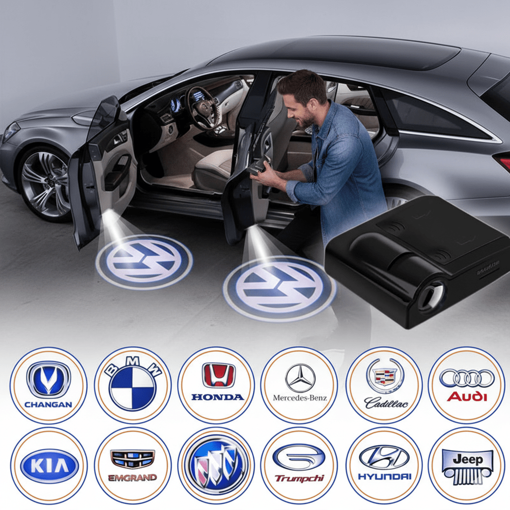 LED-Autotürprojektor mit Individuellem Logo für Fahrzeuge 1