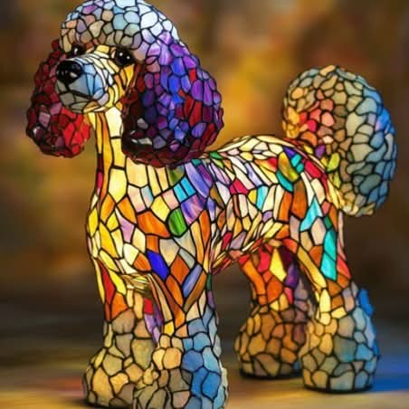 LED-Nachtlampe für Hunde – Künstlerisches Design für die Heimdekoration 12