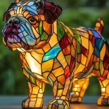 LED-Nachtlampe für Hunde – Künstlerisches Design für die Heimdekoration 19