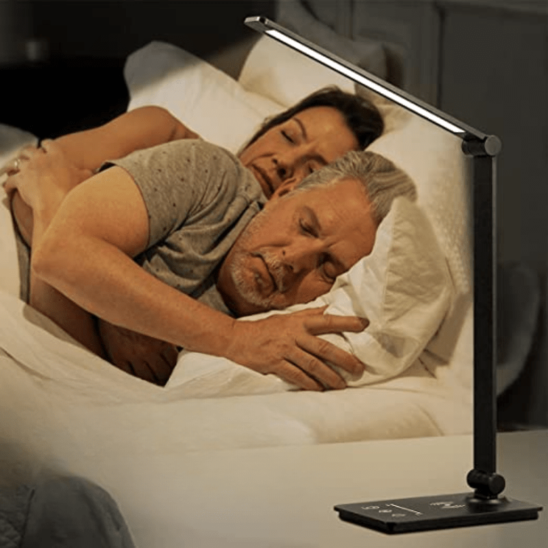 LED-Schreibtischlampe mit kabellosem Laden und einstellbarer Helligkeit 3