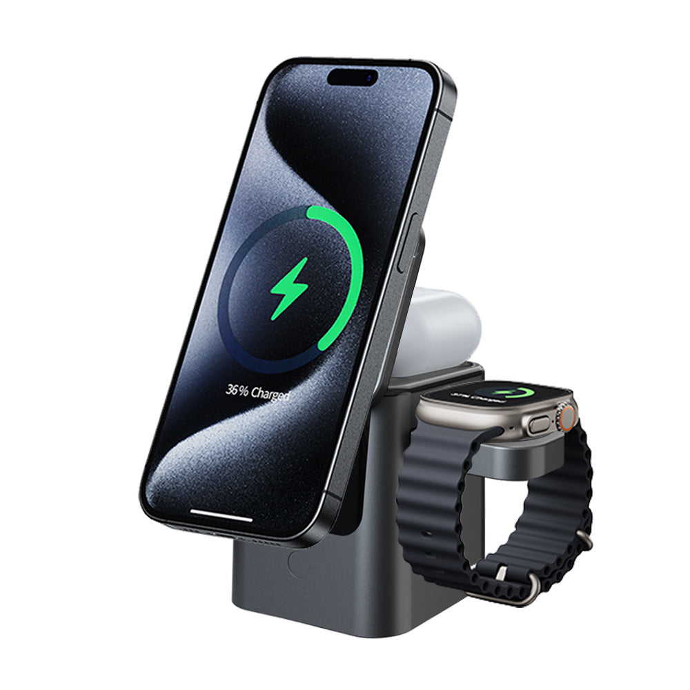 Ladestation 3-in-1 für Smartphones, Smartwatches und Ohrhörer 6