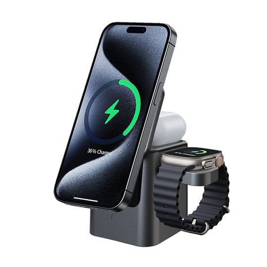 Ladestation 3-in-1 für Smartphones, Smartwatches und Ohrhörer 6