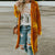 Lange Jacke Mit Samttaschen