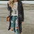Lange Jacke Mit Samttaschen