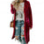 Lange Jacke Mit Samttaschen