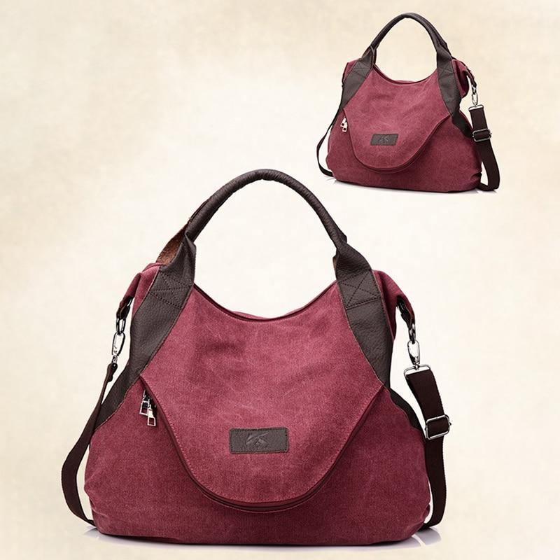 Large Pocket Canvass Tasche
