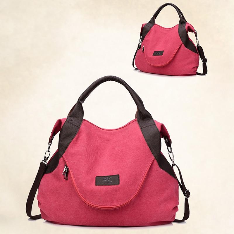 Large Pocket Canvass Tasche