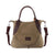 Large Pocket Canvass Tasche