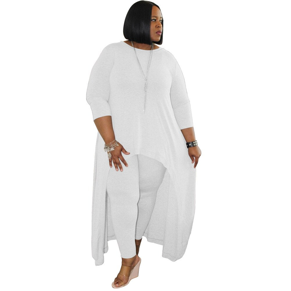 Lässiges Streetwear-Set In Übergröße