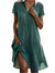 Lässiges Blumenkleid mit Revers für Damen 0