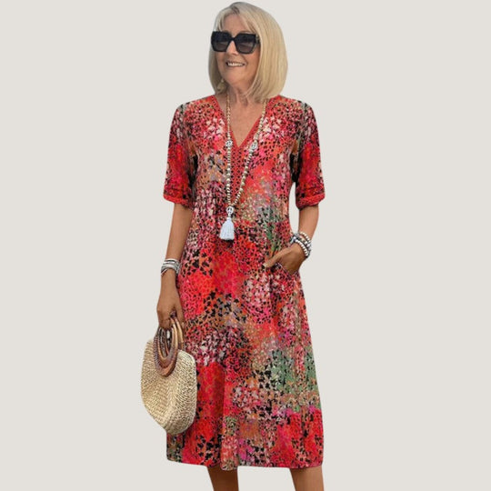 Lässiges, leichtes Sommerkleid im Boho-Stil für Damen 3