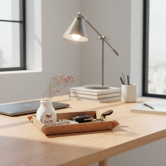 Ledertablett für stilvolle Organisation im Büro und Zuhause 2