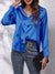 Variant image for Damen Hemd Lang Satin Modernes Design Vielseitig-1
