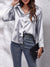 Variant image for Damen Hemd Lang Satin Modernes Design Vielseitig-23