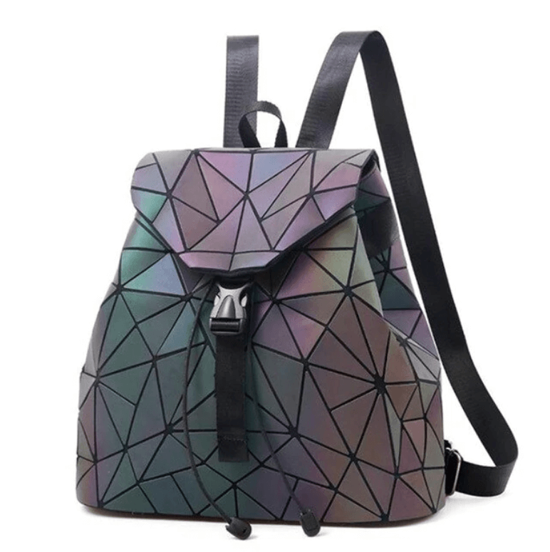 Leuchtender Geometrischer Rucksack