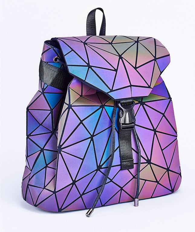 Leuchtender Geometrischer Rucksack