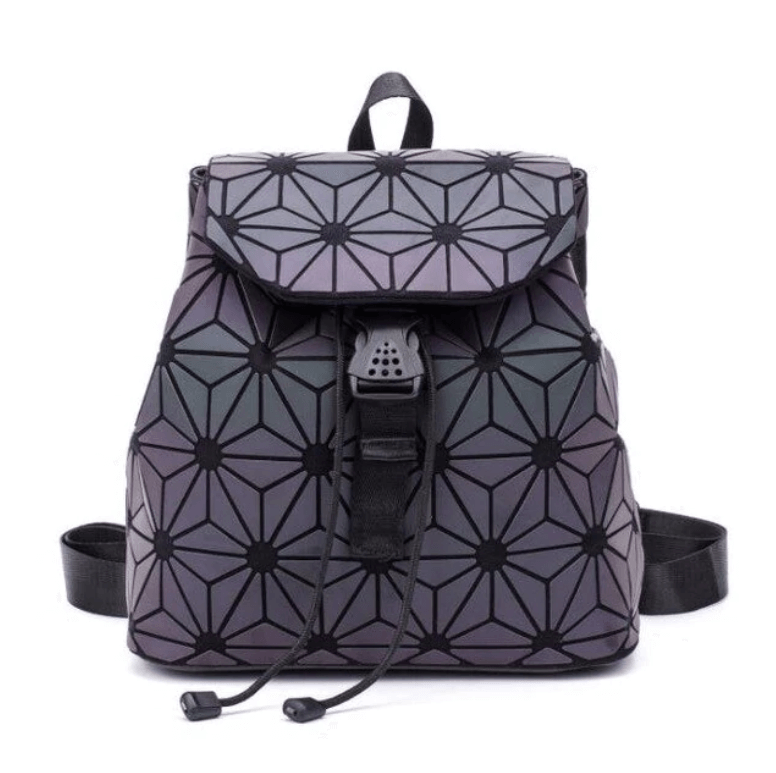 Leuchtender Geometrischer Rucksack