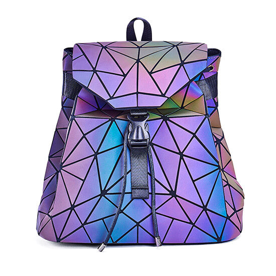 Leuchtender Geometrischer Rucksack