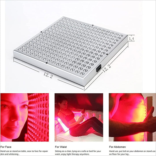 Lichttherapie Lampe Infrarot Panel für Hautregeneration und Wohlbefinden 7