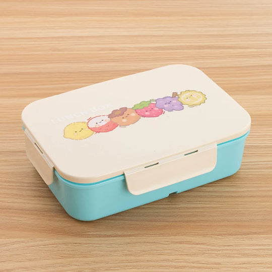 Lunchbox-Set für Kinder und Erwachsene mit Farbenfrohen Illustrationen 5
