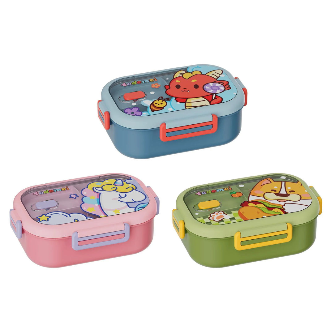 Lunchbox-Set für Kinder und Erwachsene mit kreativem Design 0