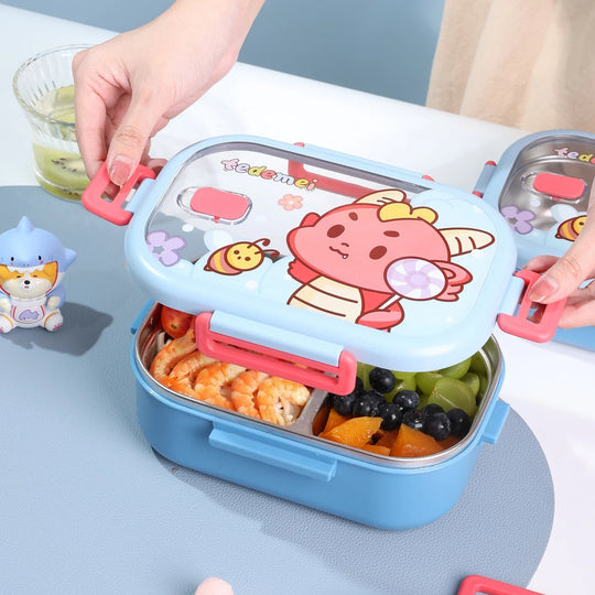 Lunchbox-Set für Kinder und Erwachsene mit kreativem Design 4