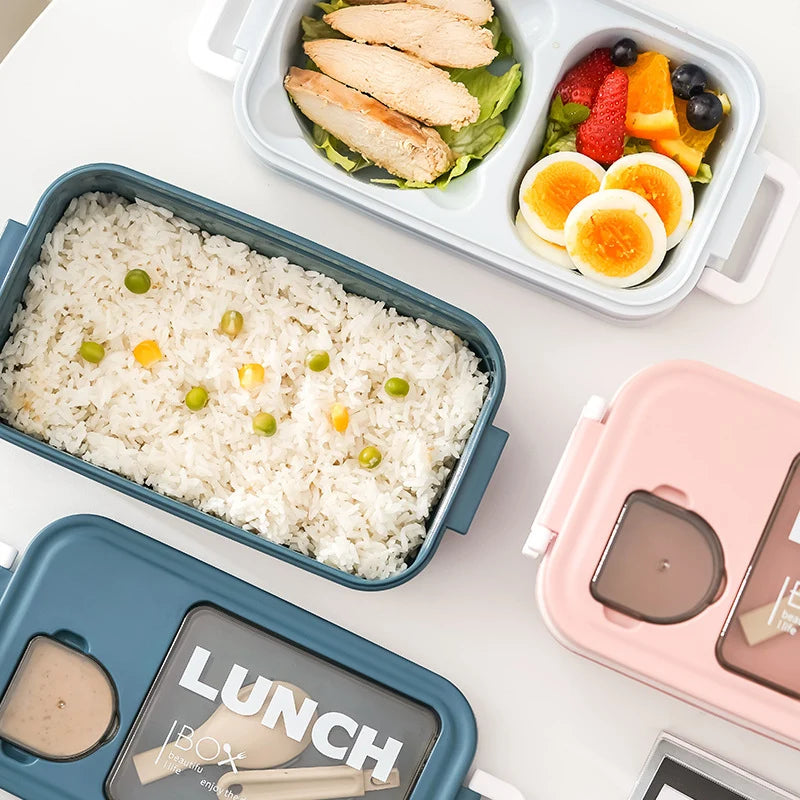 Lunchbox Doppellagig mit separaten Fächern für Damen und Herren 3