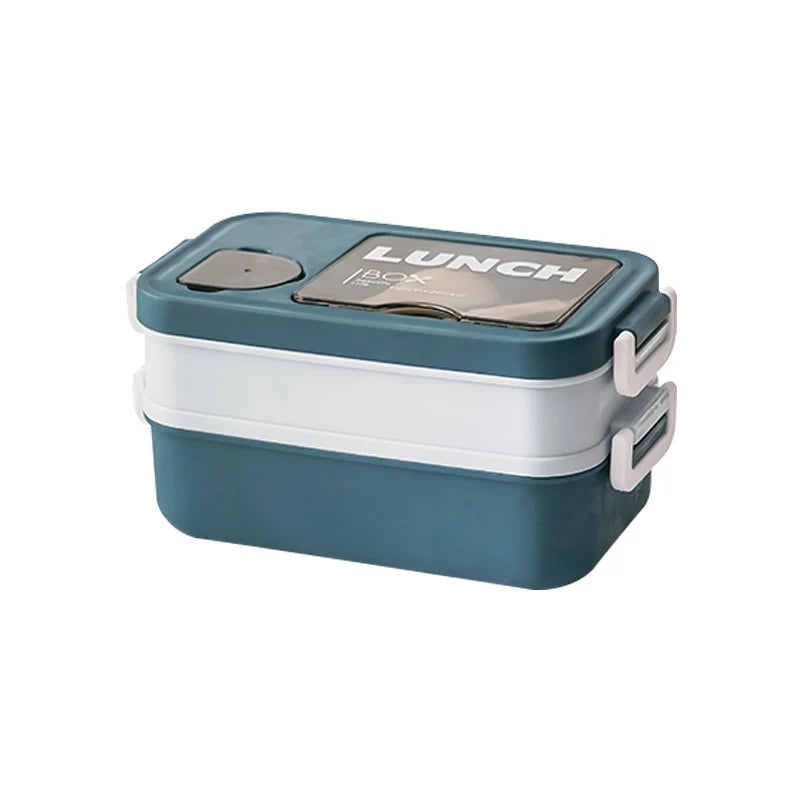 Lunchbox Doppellagig mit separaten Fächern für Damen und Herren 5
