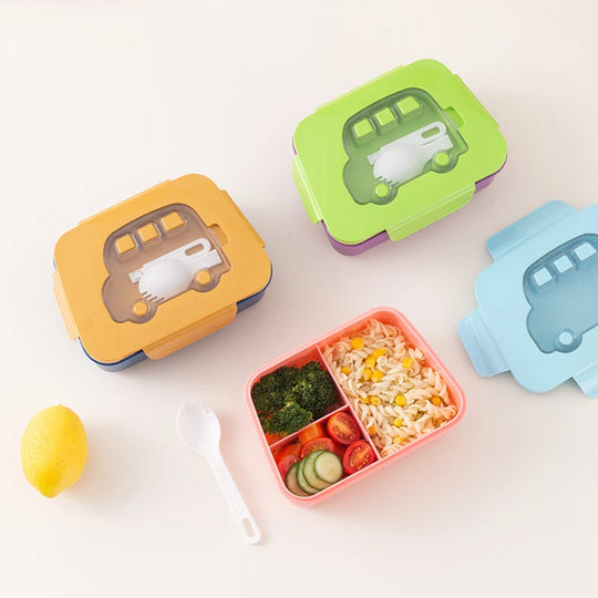 Lunchbox Für Kinder Und Erwachsene Mit Buntem Cartoon-Motiv 2