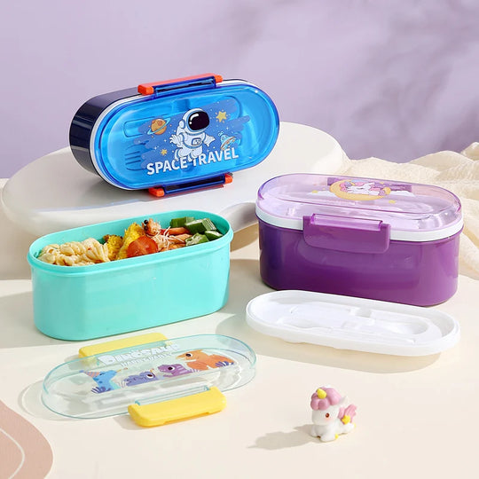 Lunchbox mit Einhornmotiv für Kinder und Erwachsene 1