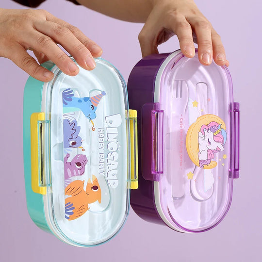 Lunchbox mit Einhornmotiv für Kinder und Erwachsene 4