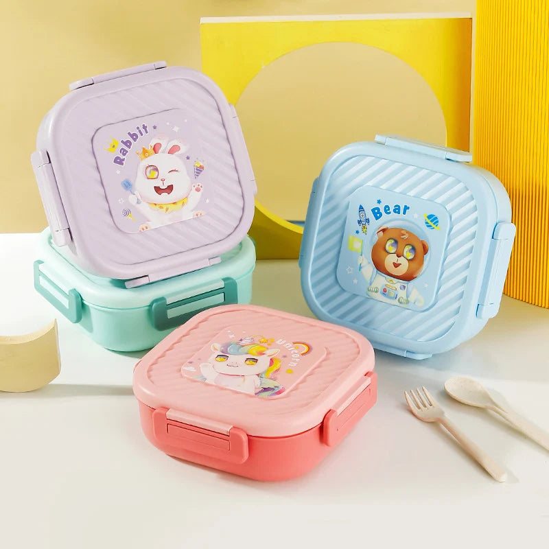 Lunchbox mit Tiermotiven für Kinder und Erwachsene 2