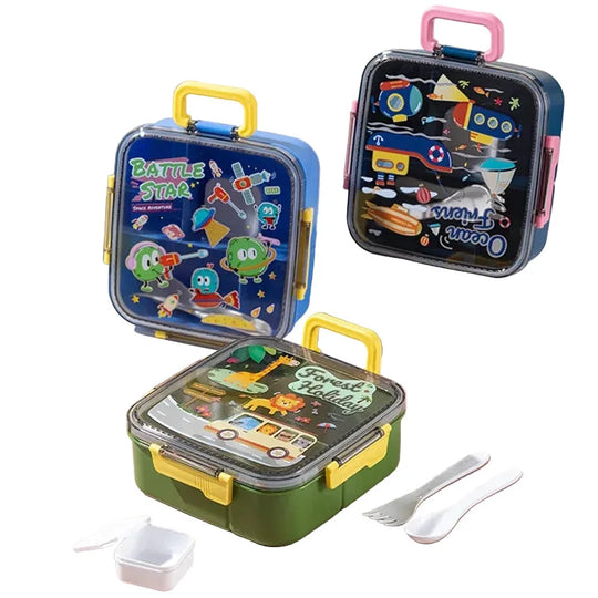 Lunchbox mit mehreren Fächern für Damen und Herren 0