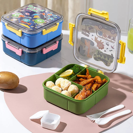 Lunchbox mit mehreren Fächern für Damen und Herren 4