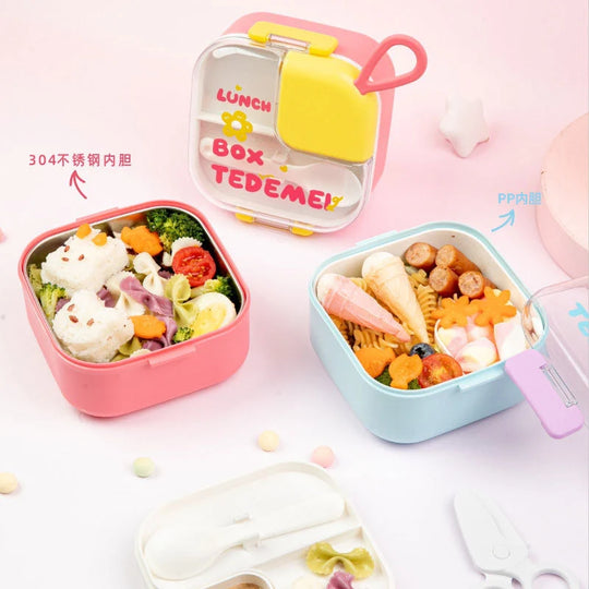 Lunchbox mit mehreren Fächern für Damen und Herren 4
