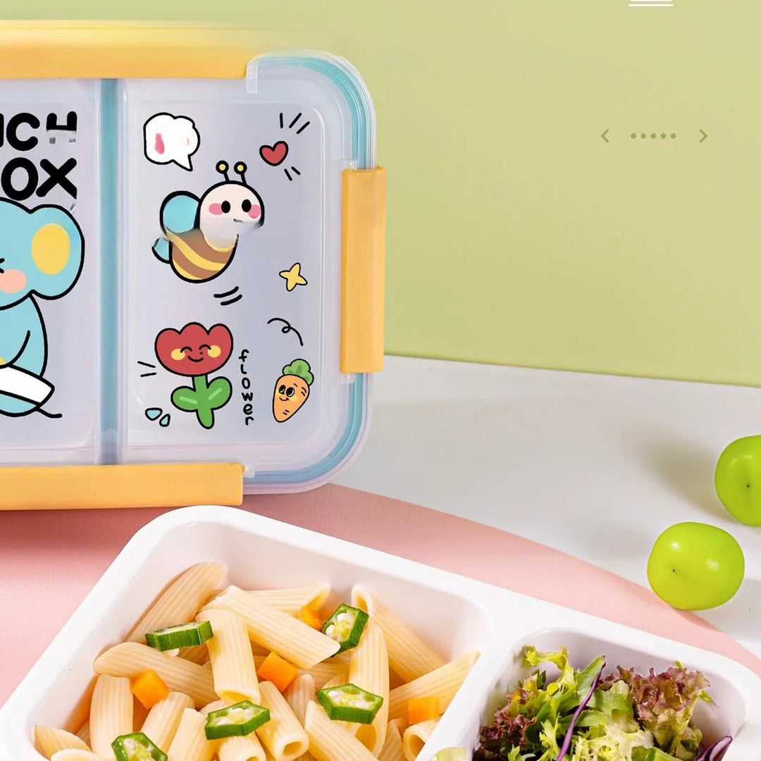 Lunchbox mit mehreren Fächern für Kinder und Erwachsene 1