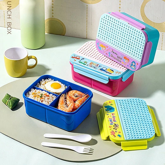 Lunchbox mit mehreren Fächern für Kinder und Erwachsene 1