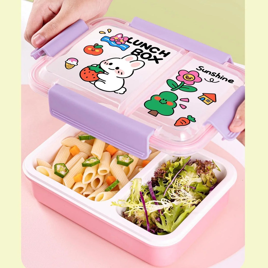 Lunchbox mit mehreren Fächern für Kinder und Erwachsene 2