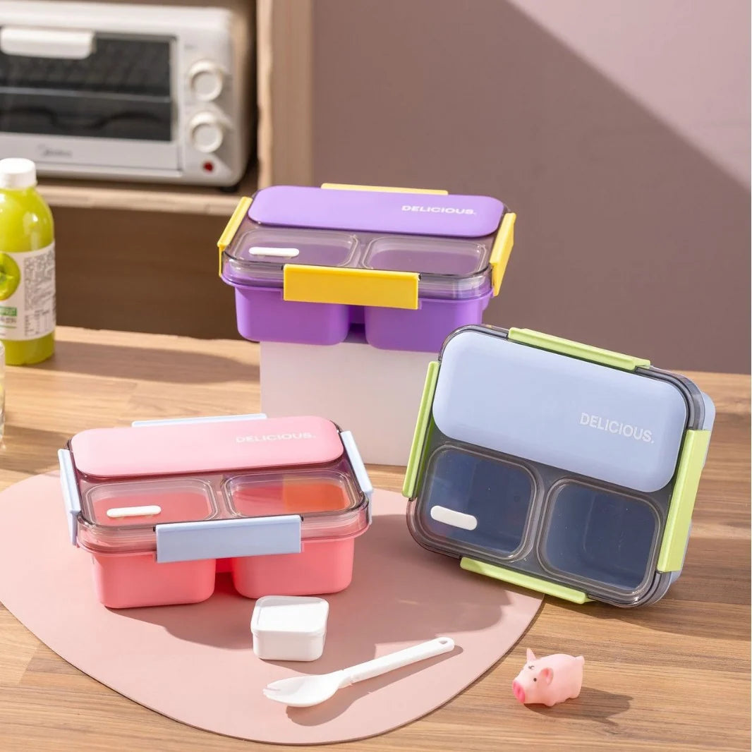 Lunchbox mit mehreren Fächern und Isolierung für Damen und Herren 2