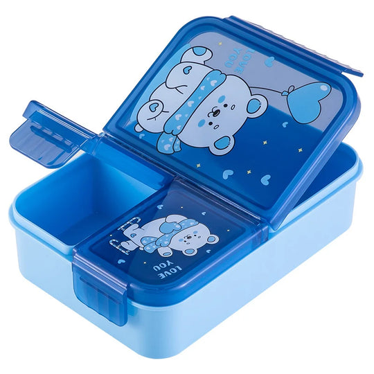 Lunchbox mit mehreren Fächern und verspieltem Design für Damen und Herren 3