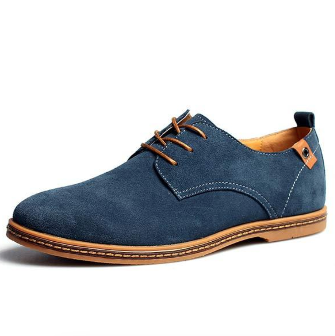 Variant image for Herren Lederschuhe Elegante Wildlederschuhe in Braun für Büro und Freizeit-16