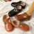 Mädchenschuhe Vintage Stil Flach mit Antirutschsohle 23-38 3