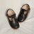 Mädchenschuhe Vintage Stil Flach mit Antirutschsohle 23-38 7